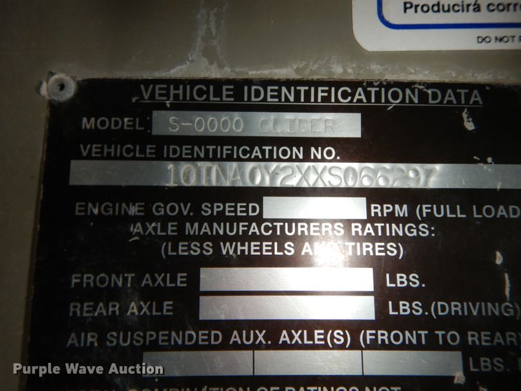 image for item HP9097 1999 Oshkosh S Series Glider  ready mix truck