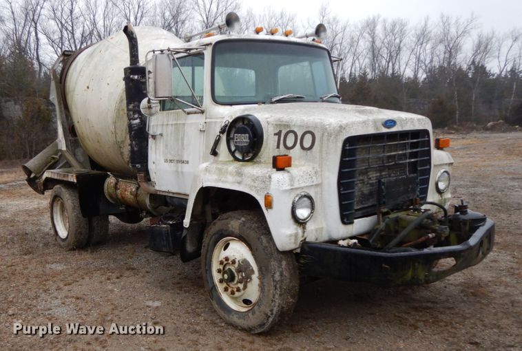 image for item HP9099 1985 Ford 9000  ready mix truck
