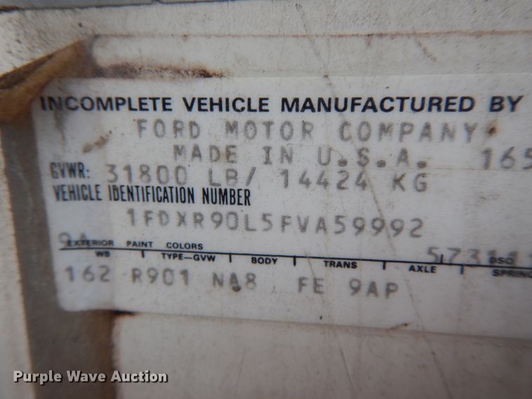 image for item HP9099 1985 Ford 9000  ready mix truck