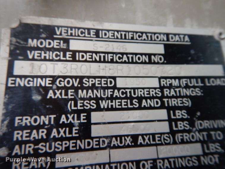 image for item HP9100 1994 Oshkosh S-2146  ready mix truck