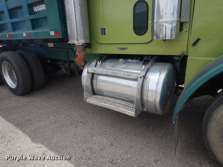 image for item HP9765 1991 Peterbilt 379  dump truck