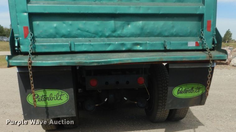image for item HP9765 1991 Peterbilt 379  dump truck