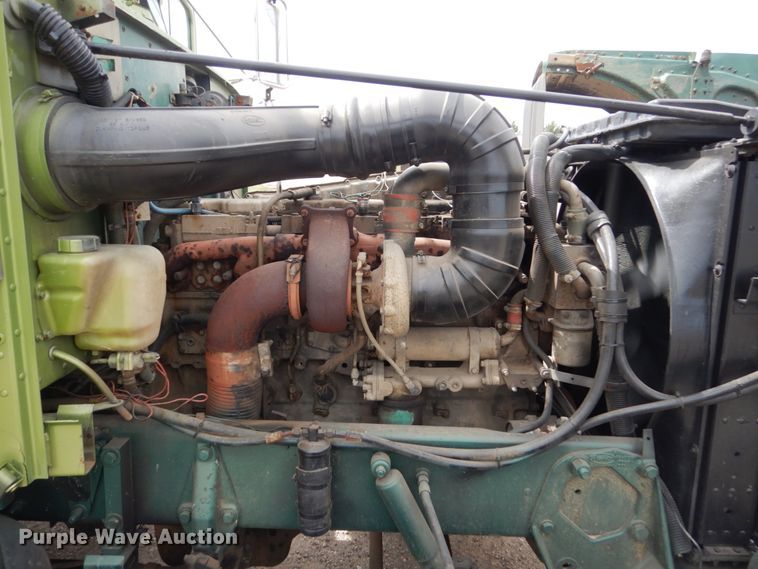 image for item HP9765 1991 Peterbilt 379  dump truck