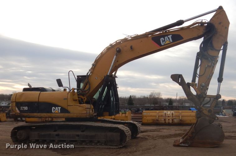 image for item HU9809 2008 Caterpillar 329D L  excavator