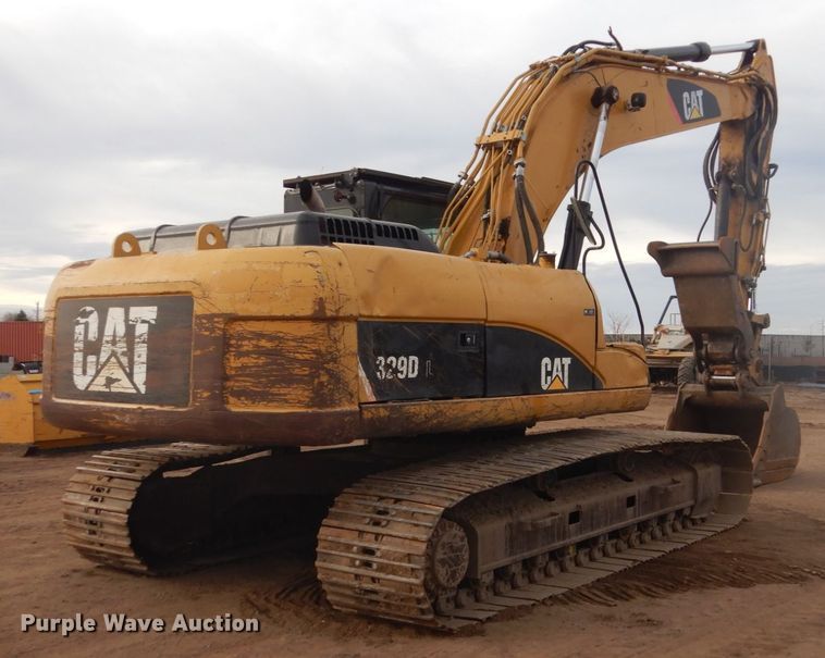 image for item HU9809 2008 Caterpillar 329D L  excavator