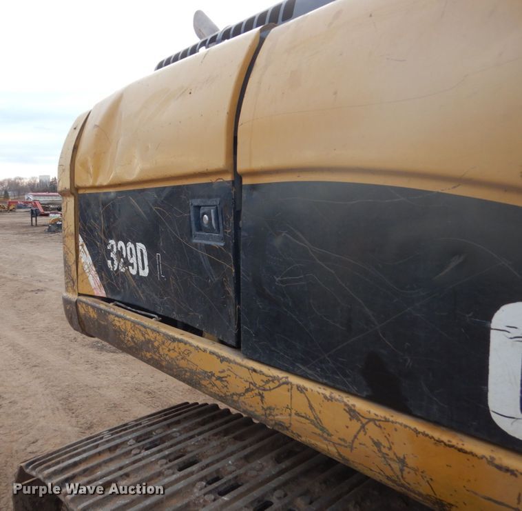 image for item HU9809 2008 Caterpillar 329D L  excavator