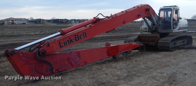 image for item HU9812 2006 Link Belt 240LX  long reach excavator