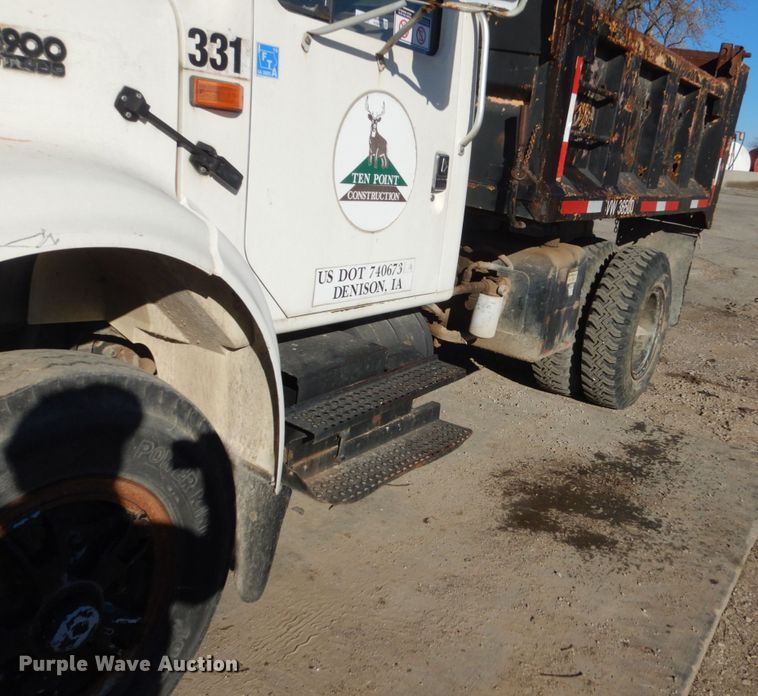 image for item HU9830 1994 International 4900  dump truck