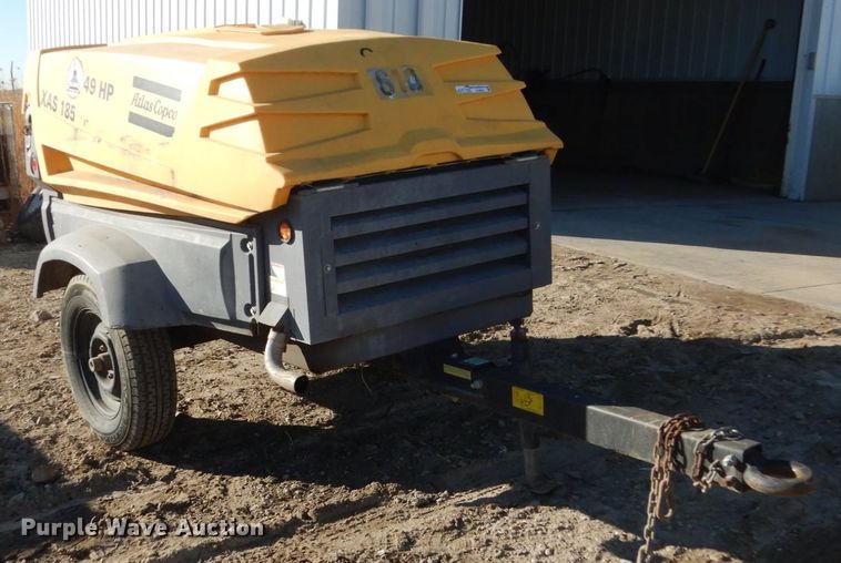 image for item HU9831 Atlas Copco XAS185JD7TTTBV  air compressor