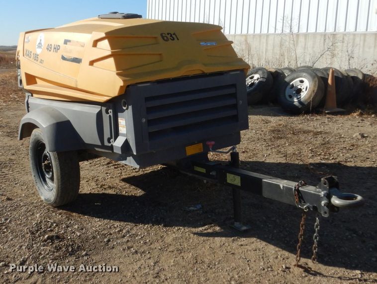 image for item HU9832 Atlas Copco XAS185JD  air compressor