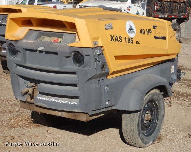 image for item HU9832 Atlas Copco XAS185JD  air compressor