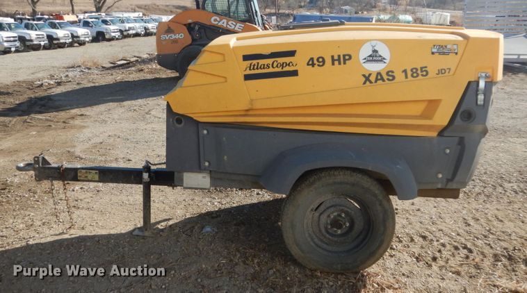 image for item HU9832 Atlas Copco XAS185JD  air compressor