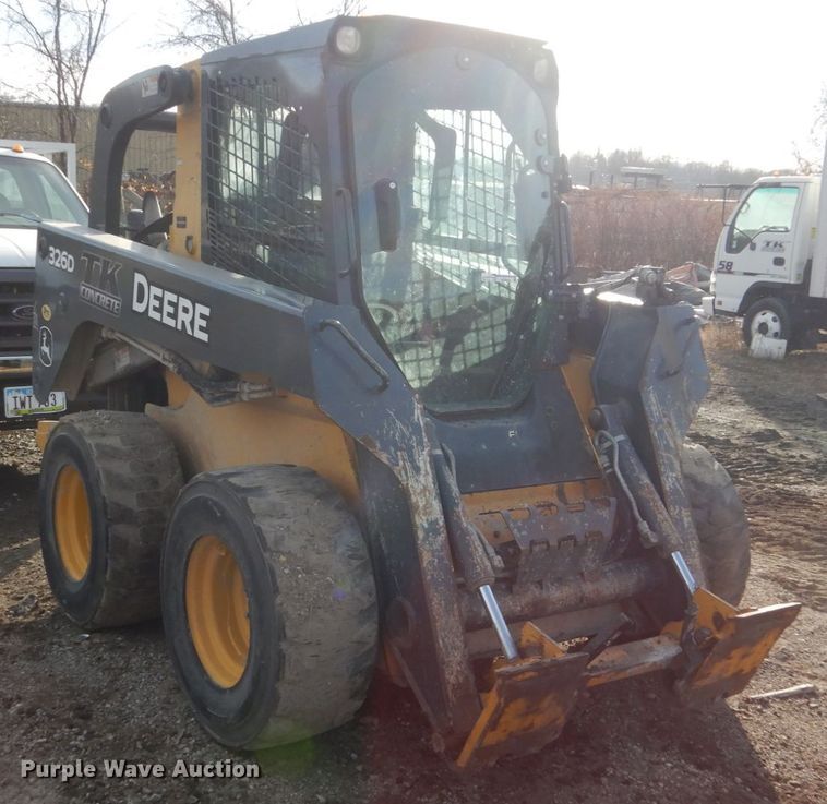 image for item HU9856 2012 John Deere 326D  skid steer loader