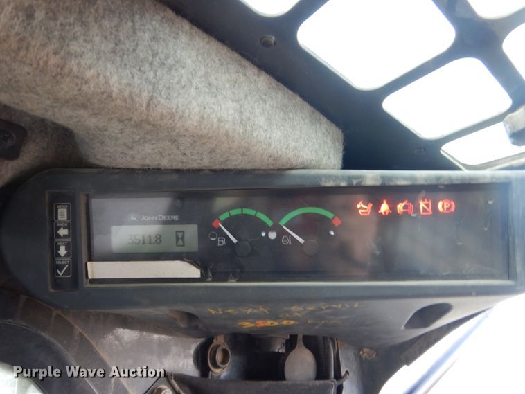 image for item HU9856 2012 John Deere 326D  skid steer loader