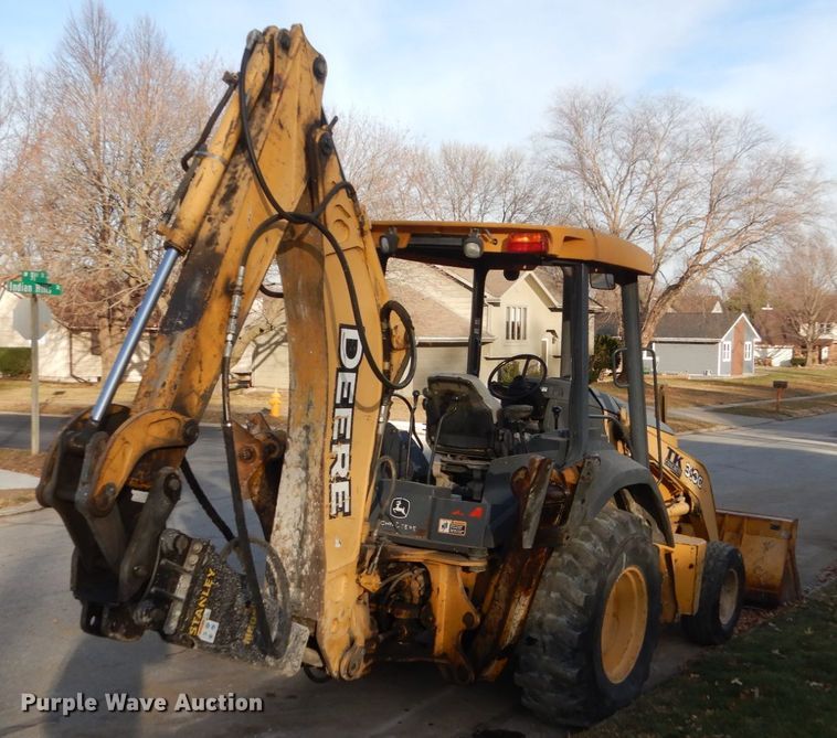 image for item HU9857 2006 John Deere 310G  backhoe