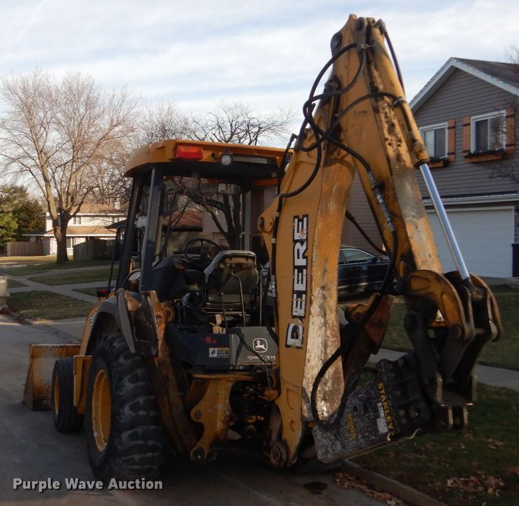 image for item HU9857 2006 John Deere 310G  backhoe