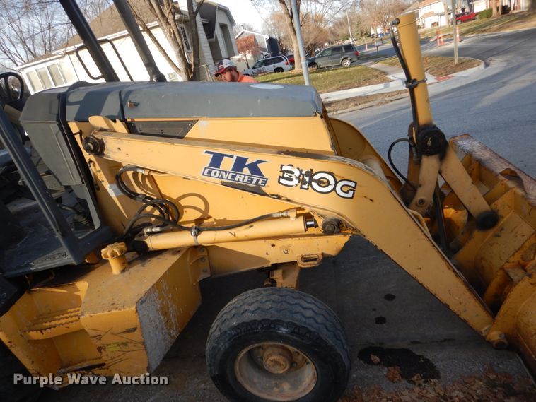 image for item HU9857 2006 John Deere 310G  backhoe