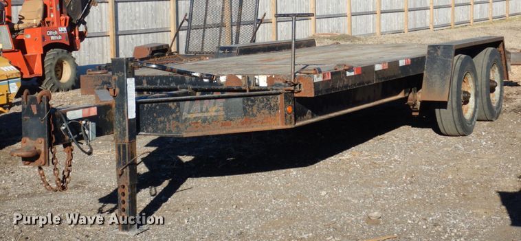 image for item HU9863 2006 Lane LT2020 tilt equipment trailer