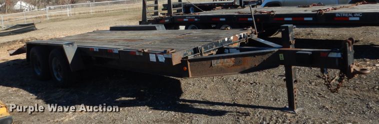image for item HU9863 2006 Lane LT2020 tilt equipment trailer