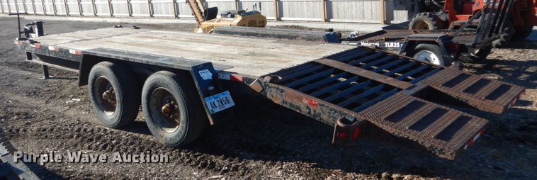 image for item HU9863 2006 Lane LT2020 tilt equipment trailer