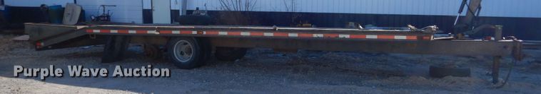 image for item HU9869 1989 Trail King TK18-2800 equipment trailer
