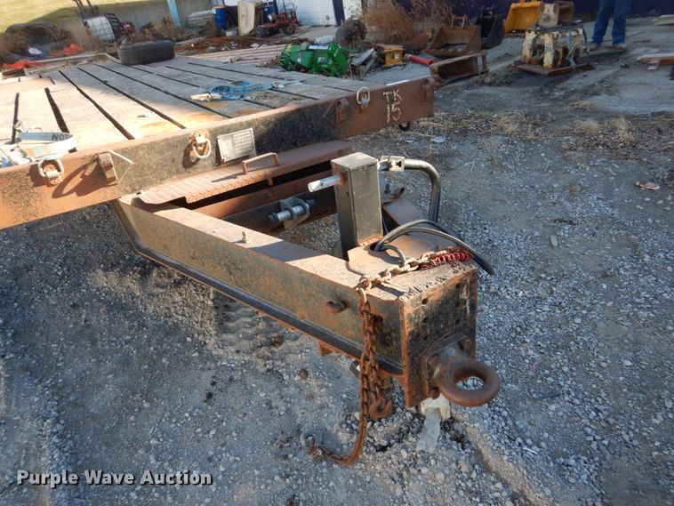 image for item HU9869 1989 Trail King TK18-2800 equipment trailer