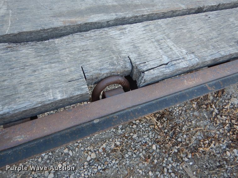 image for item HU9869 1989 Trail King TK18-2800 equipment trailer