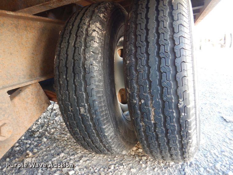 image for item HU9869 1989 Trail King TK18-2800 equipment trailer