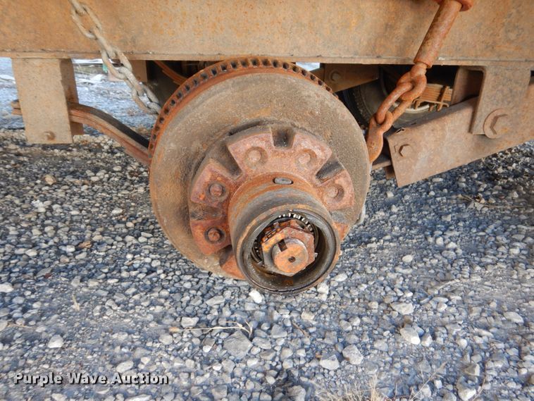 image for item HU9869 1989 Trail King TK18-2800 equipment trailer