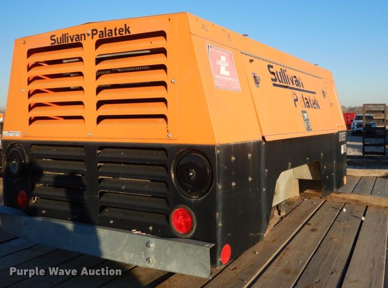 image for item HU9877 Sullivan Palatek D185PJD  air compressor
