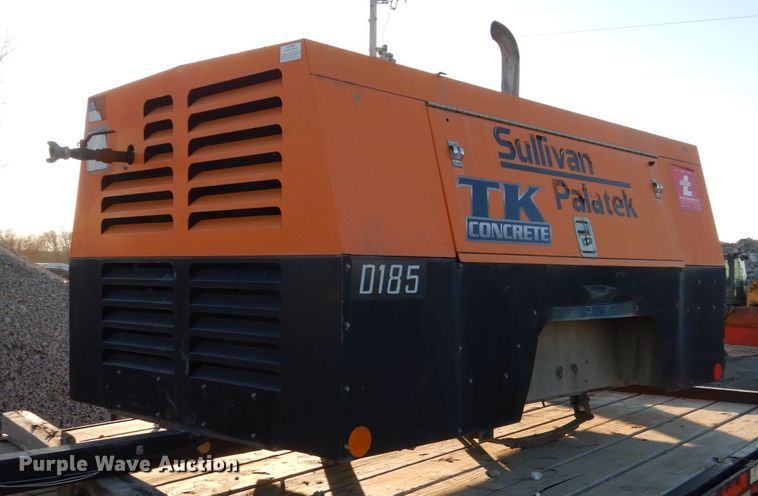 image for item HU9877 Sullivan Palatek D185PJD  air compressor