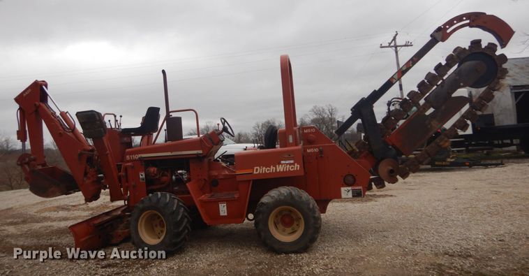 image for item HV9550 1996 Ditch Witch 5110  trencher