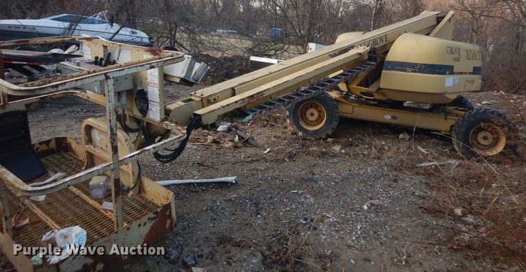 image for item HV9556 1998 Grove MZ46CXT  boom lift