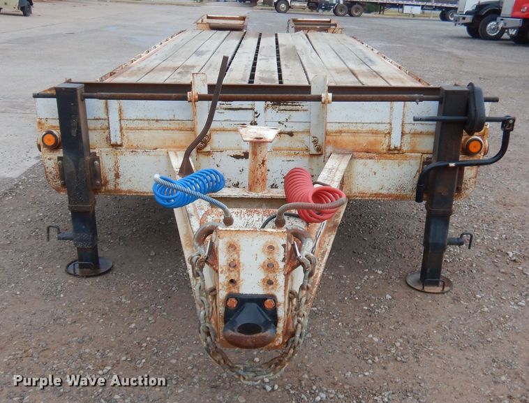 image for item HW9181 2012 Belshe BDT2 equipment trailer