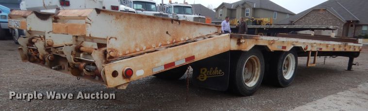 image for item HW9181 2012 Belshe BDT2 equipment trailer