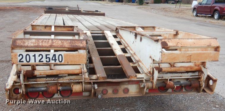 image for item HW9181 2012 Belshe BDT2 equipment trailer
