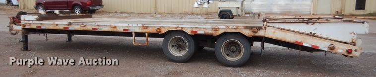image for item HW9181 2012 Belshe BDT2 equipment trailer