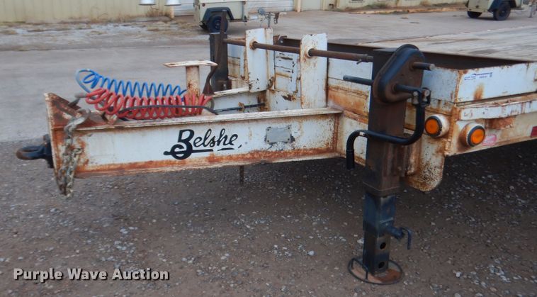 image for item HW9181 2012 Belshe BDT2 equipment trailer
