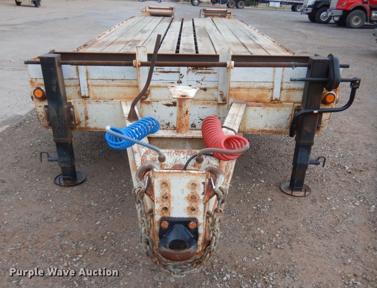 image for item HW9181 2012 Belshe BDT2 equipment trailer