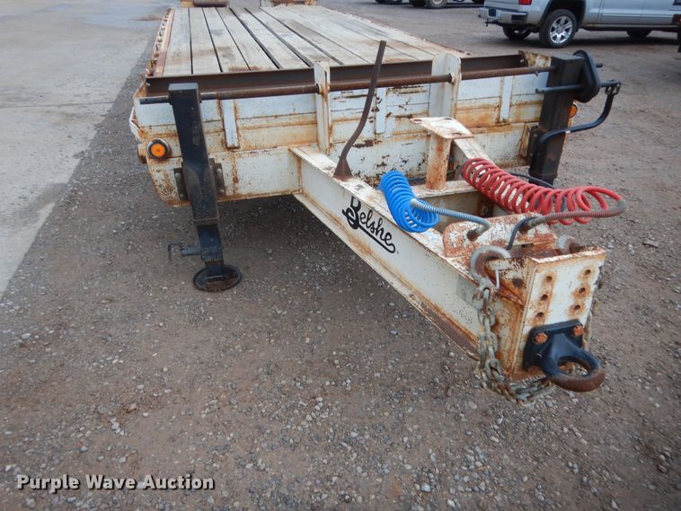 image for item HW9181 2012 Belshe BDT2 equipment trailer