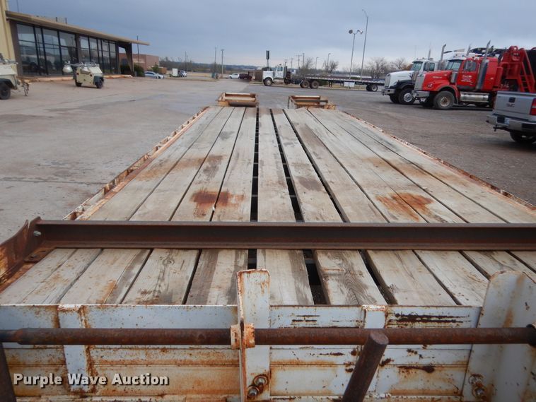 image for item HW9181 2012 Belshe BDT2 equipment trailer