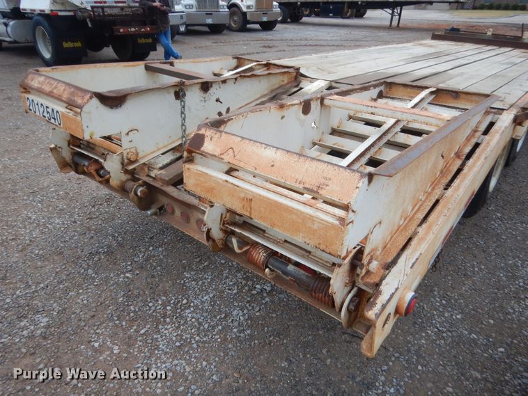 image for item HW9181 2012 Belshe BDT2 equipment trailer