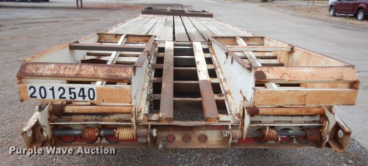 image for item HW9181 2012 Belshe BDT2 equipment trailer