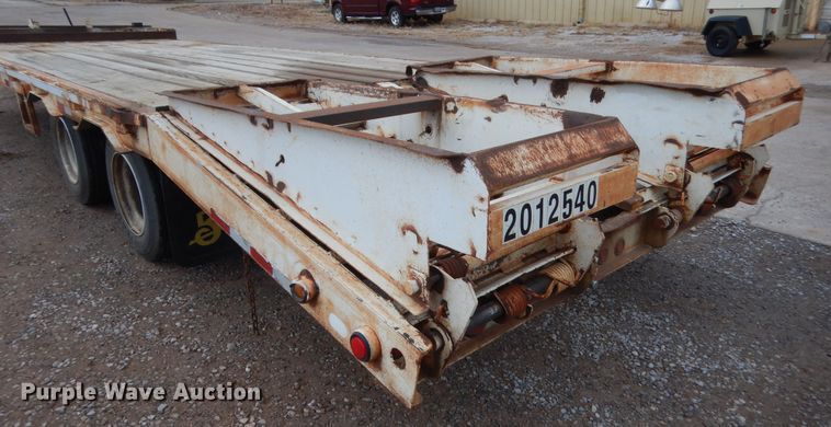 image for item HW9181 2012 Belshe BDT2 equipment trailer