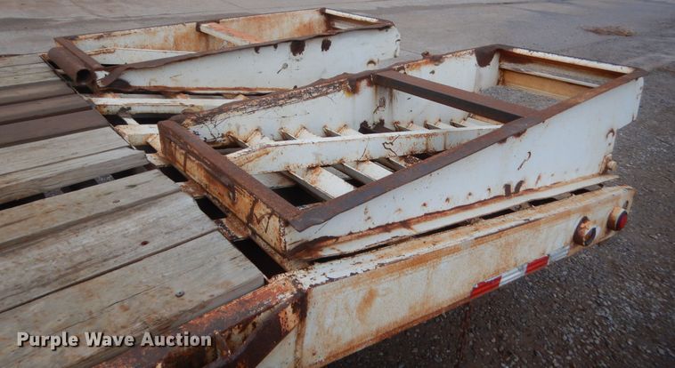 image for item HW9181 2012 Belshe BDT2 equipment trailer