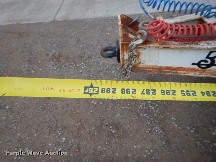 image for item HW9181 2012 Belshe BDT2 equipment trailer