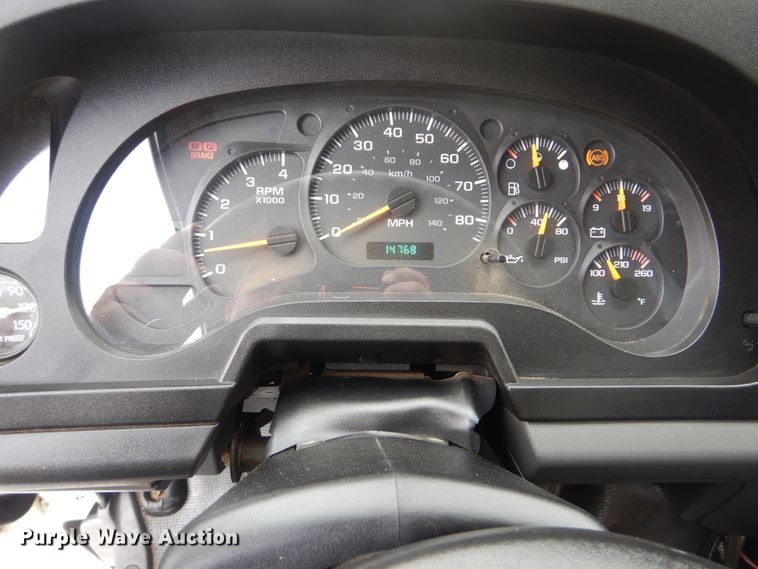 image for item HX9038 2005 GMC T7500  street sweeper truck