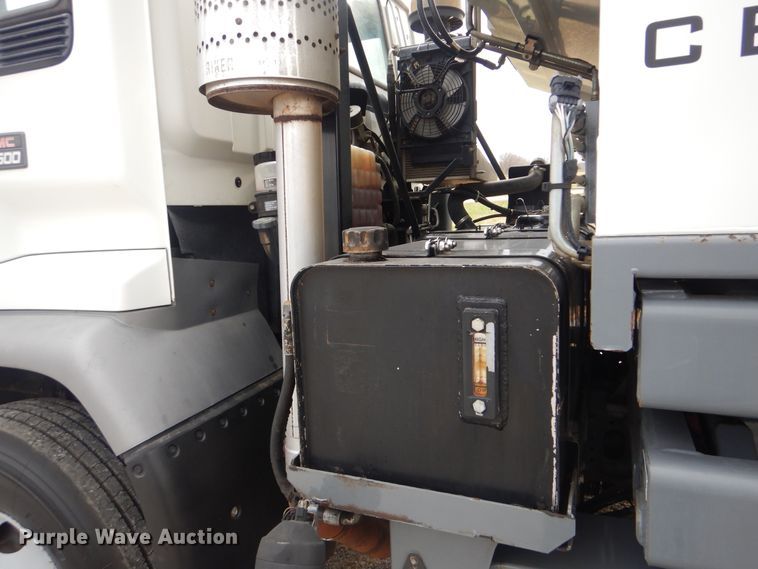 image for item HX9038 2005 GMC T7500  street sweeper truck