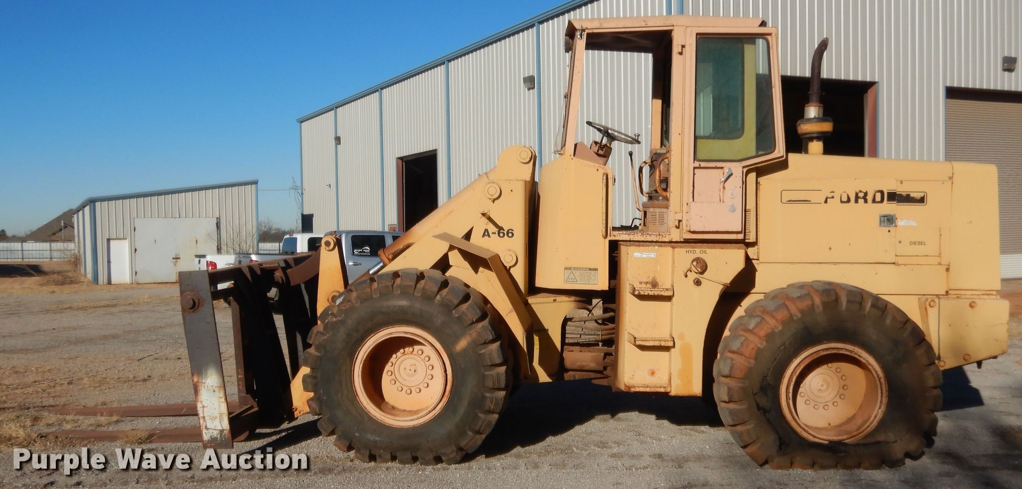 Ford A66 wheel loader in Oklahoma City, OK Item HW9214 sold Purple Wave