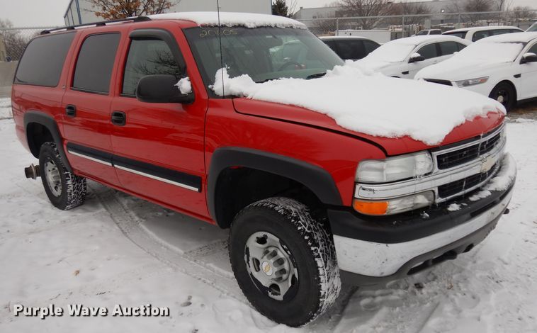image for item DH5578 2001 Chevrolet Suburban 2500  SUV